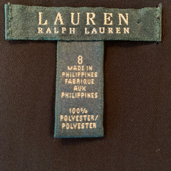 Lauren by Ralph Lauren black pleated skirt. Size 8 - Picture 4 of 5